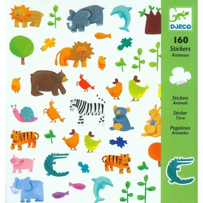 Djeco animals sticker pack