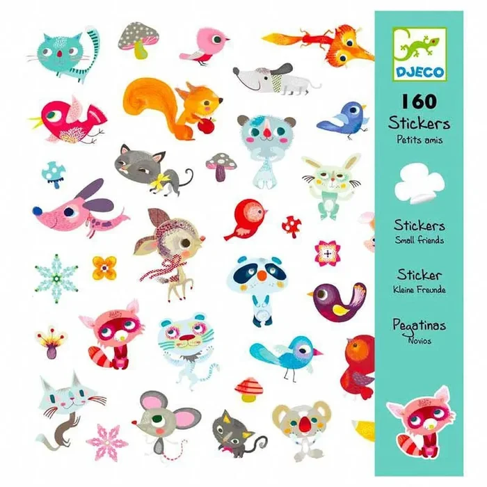 Djeco little friends sticker pack