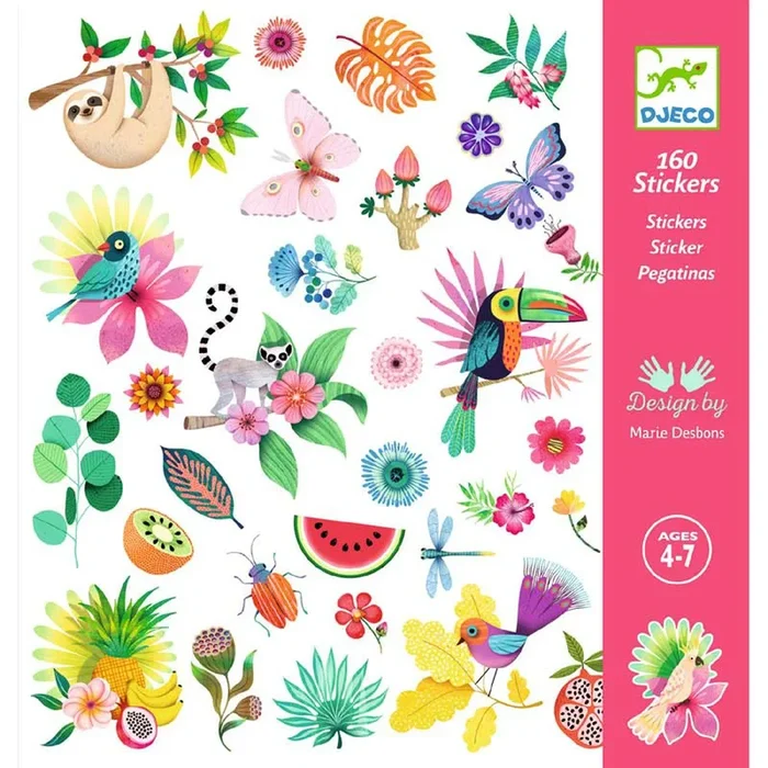 Djeco paradise sticker pack