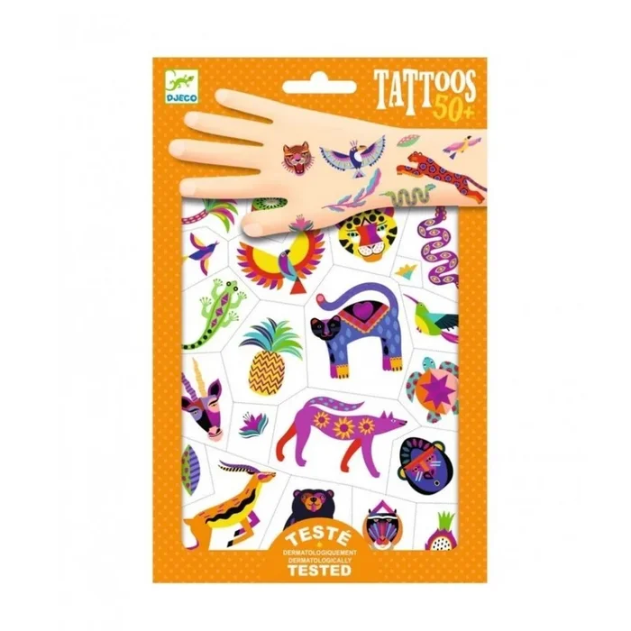 Djeco tattoos – wild beauty