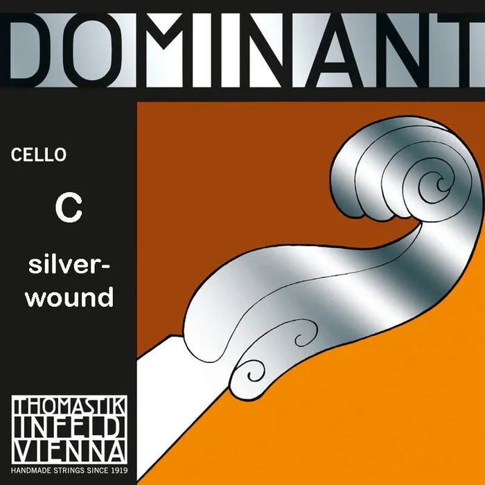 DOMINANT cello C string by Thomastik-Infeld, silver wound,