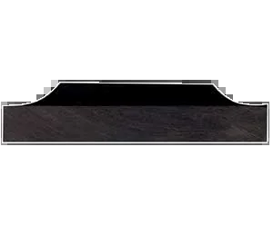 Double Bass Saddle Ebony