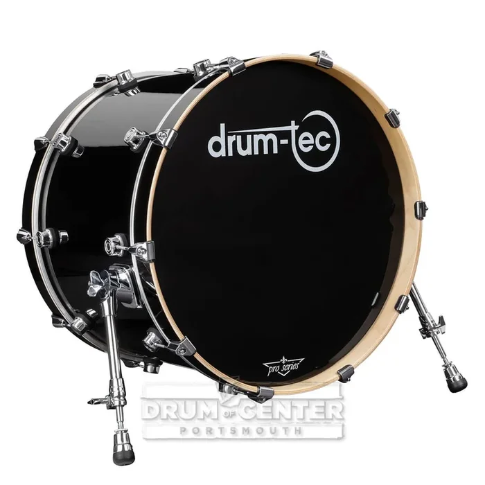 Drum-Tec Pro 3 E-Bass Drum 22×16 Piano Black