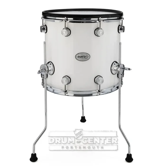 Drum-Tec Pro 3 E-Floor Tom 14×13 Piano White