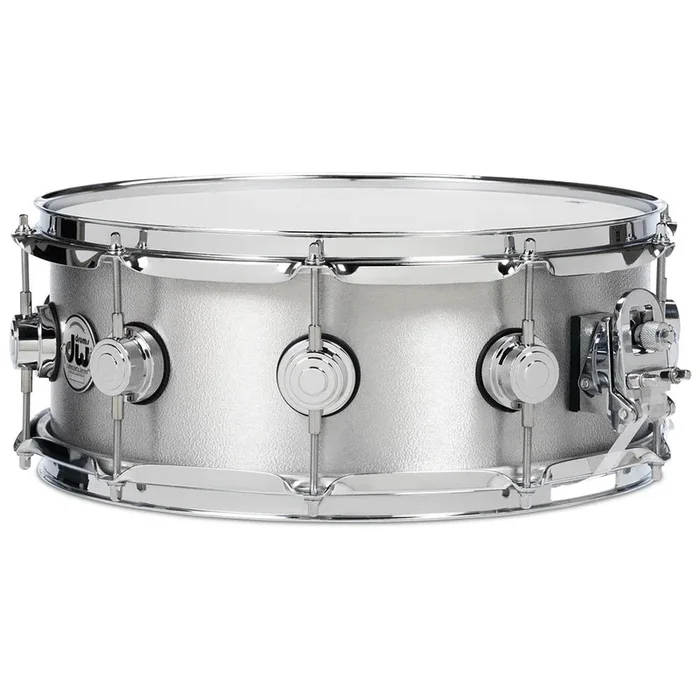 Drum Workshop 5.5×14 Aluminum Snare Drum in Wrinkle Coat Finish
