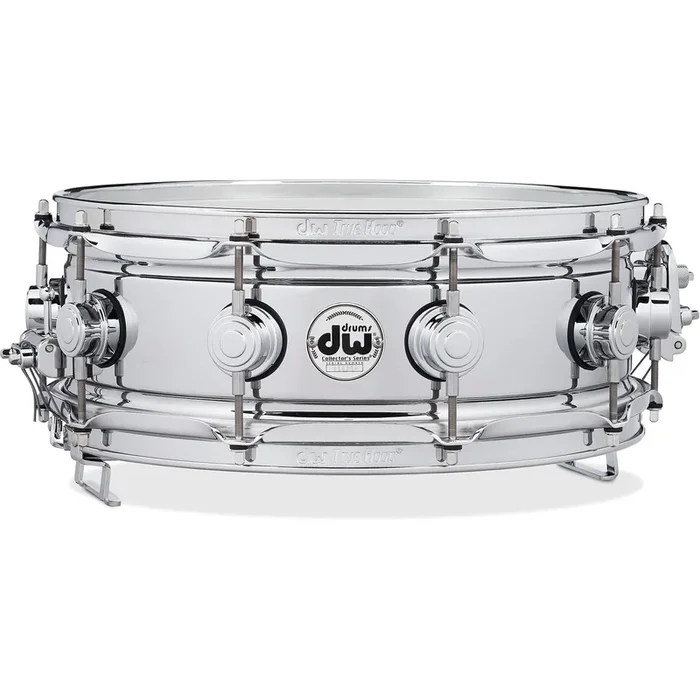 Drum Workshop Collectors Series True Sonic 5×14 Snare Drum – Chrome Over Brass