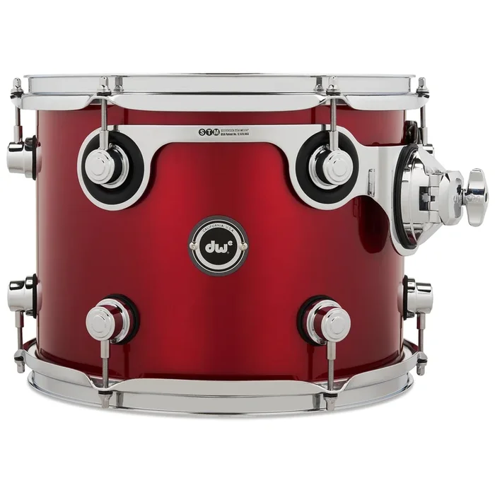 Drum Workshop DWe Rack Tom 9×12″ – Black Cherry Metallic