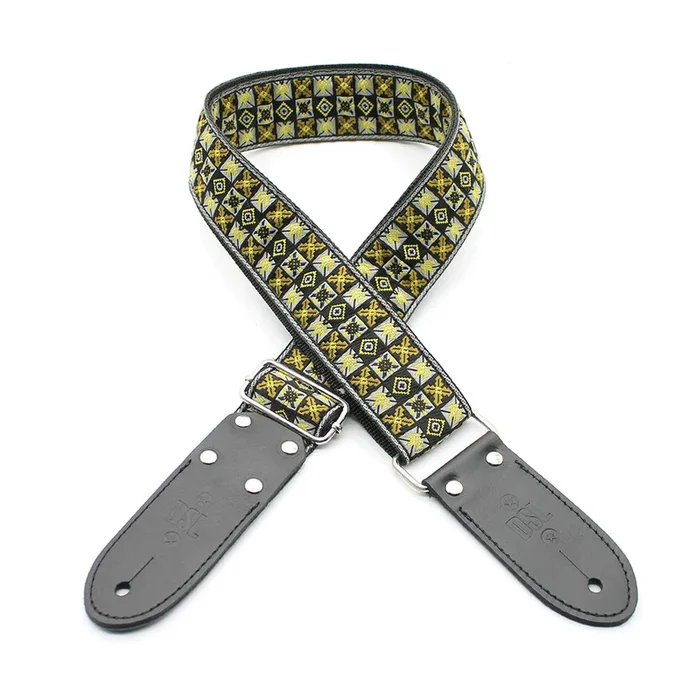 DSL JAC20-WOOD Strap 2″ Jacquard Weave Wood Design