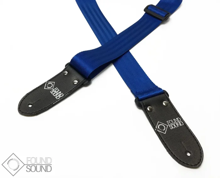 DSL SB20 Blue Seatbelt Guitar Strap
