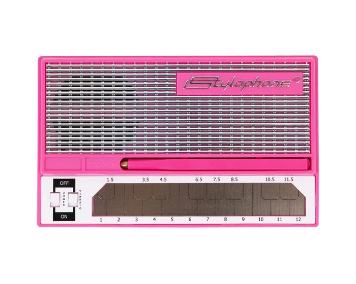 Dübreq Stylophone PINK (The Original Pocket Synthesizer Special Edition)