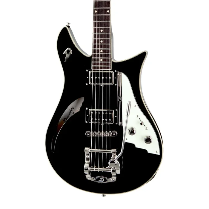 Duesenberg Double Cat Tremolo Electric Guitar – Black