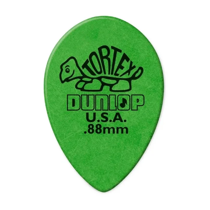Dunlop 423R088 Tortex Small Teardrop Guitar Picks – Pack of 36 – 0.88mm
