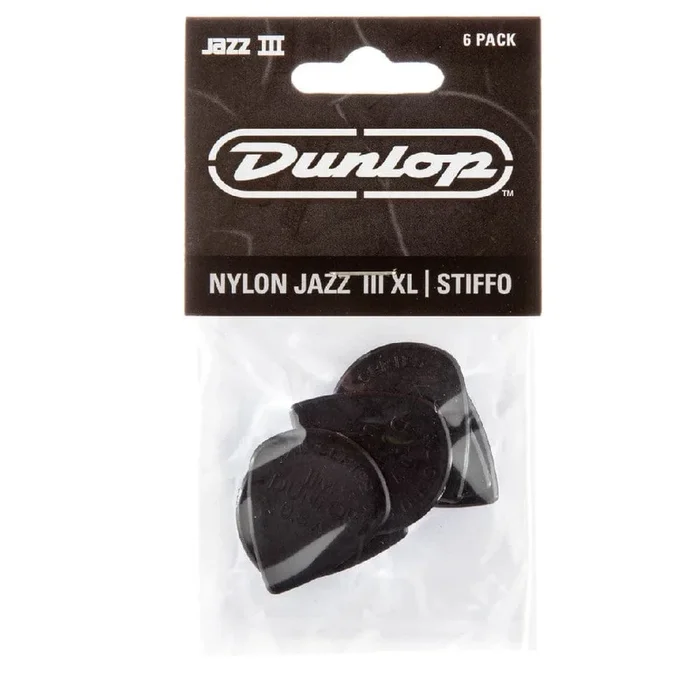 Dunlop 47RXLS Jazz III XL Nylon Guitar Picks