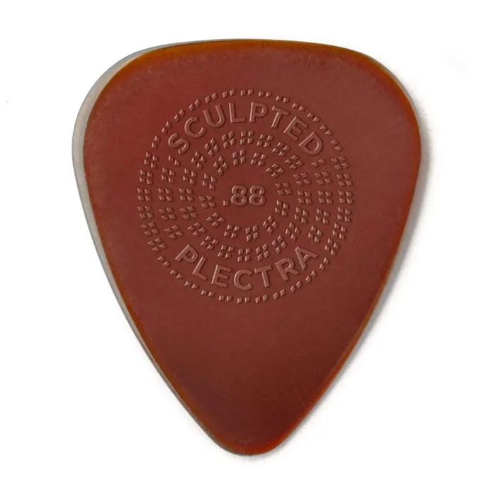 Dunlop 510P Primetone Sculpted Plectra Standard w/Grip Guitar Picks .88mm (3)
