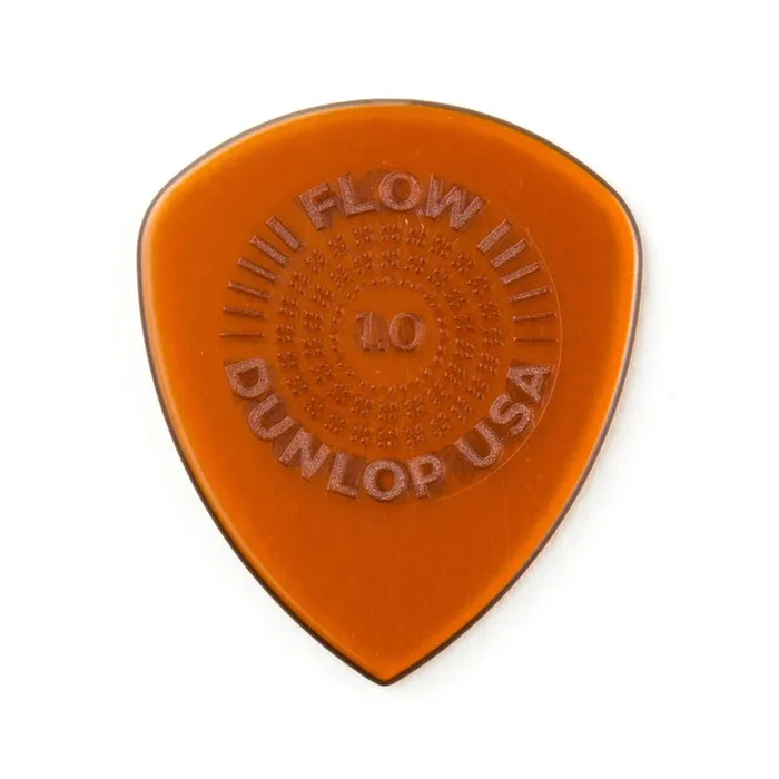 Dunlop 549P 1.0 Flow Standard Grip Pick 2 Pack (12) Bundle