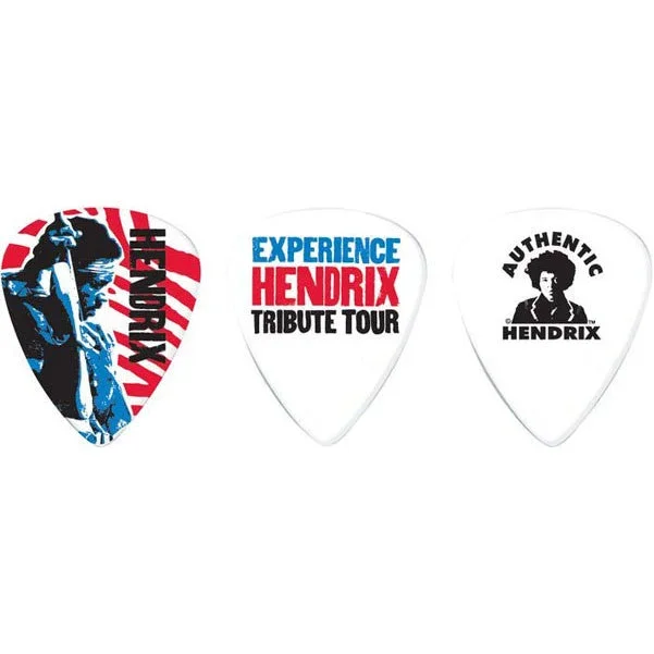 Dunlop Jimi Hendrix Tribute Tour Pick Tin with 6 Medium Picks