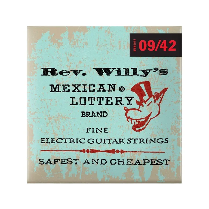 Dunlop Reverend Willy’s String Set Medium/Light 9-42