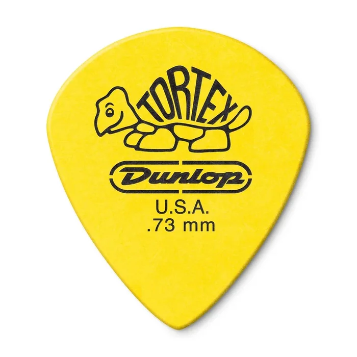 Dunlop Tortex Jazz III Guitar Picks XL Yellow .73mm Player’s Pack (12)