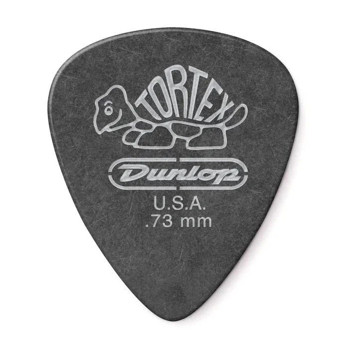 Dunlop Tortex Pitch Black Standard .73mm (12)
