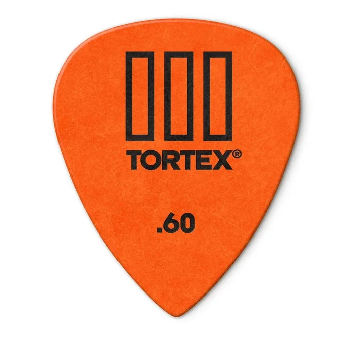 Dunlop Tortex T3 .60mm 6 Pack (72) Bundle