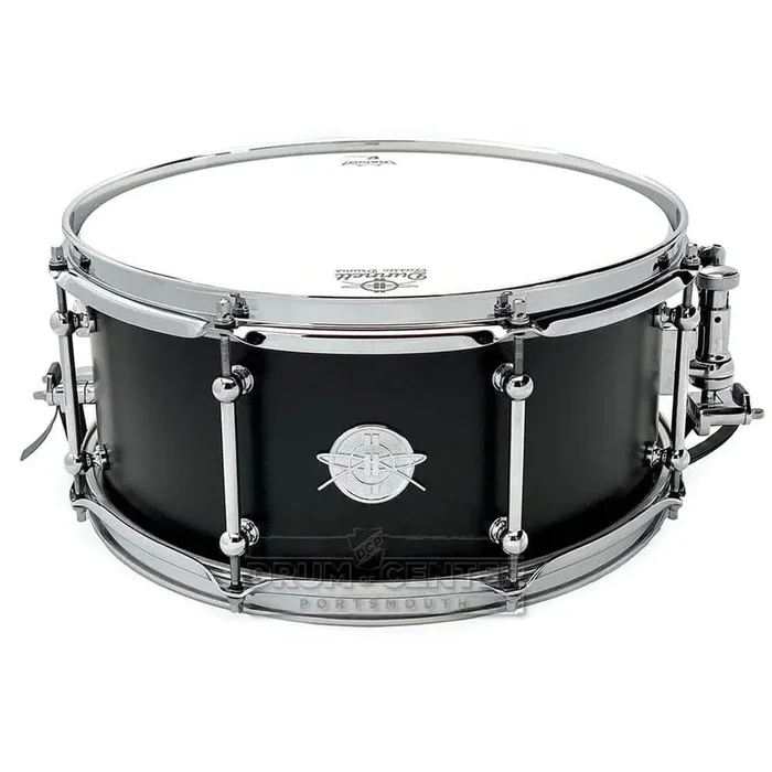 Dunnett Classic Titanium Snare Drum 14×6.5 Matte Black REFURB