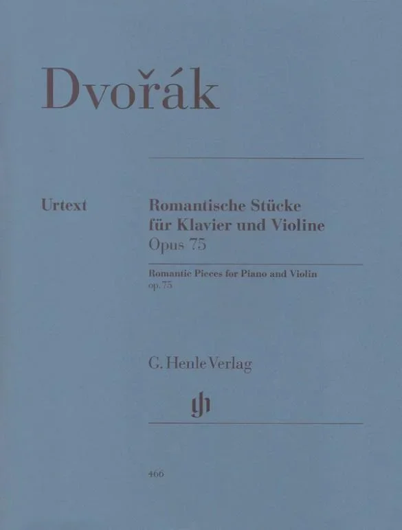 Dvorak, Romantic Pieces for Violin and Piano (Henle)
