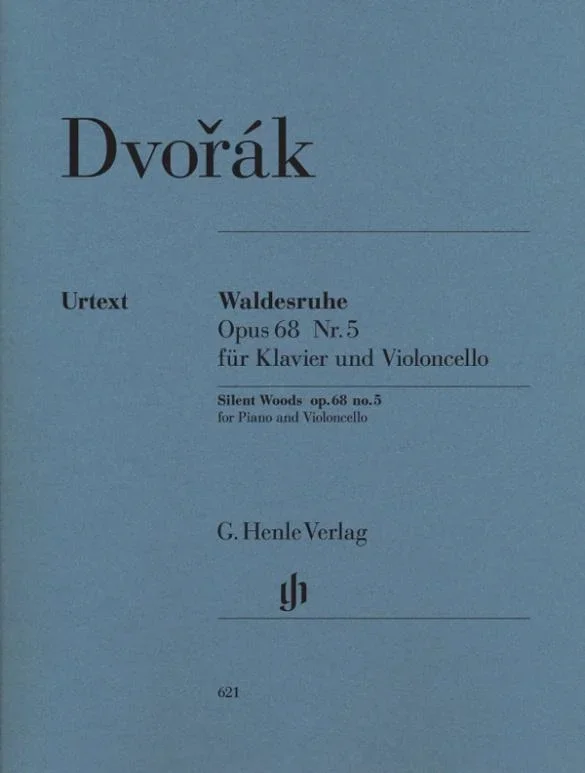 Dvorak, Silent Woods Op. 68 for Cello and Piano (Henle)