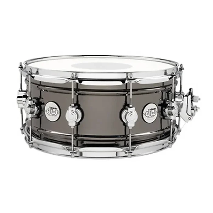 DW 6.5×14 Design Black Nickel Over Brass Snare Drum