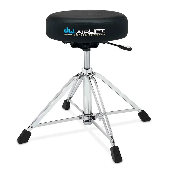 DW 9000 Series Airlift Round Base Drum Throne