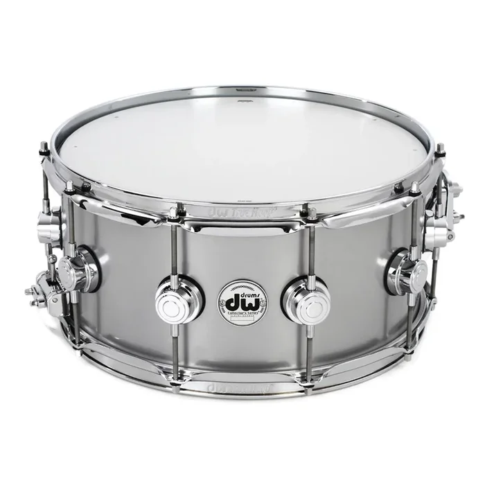 DW Collector’s Series® 14″x6.5″ Rolled Aluminium Shell with Chrome Hardware