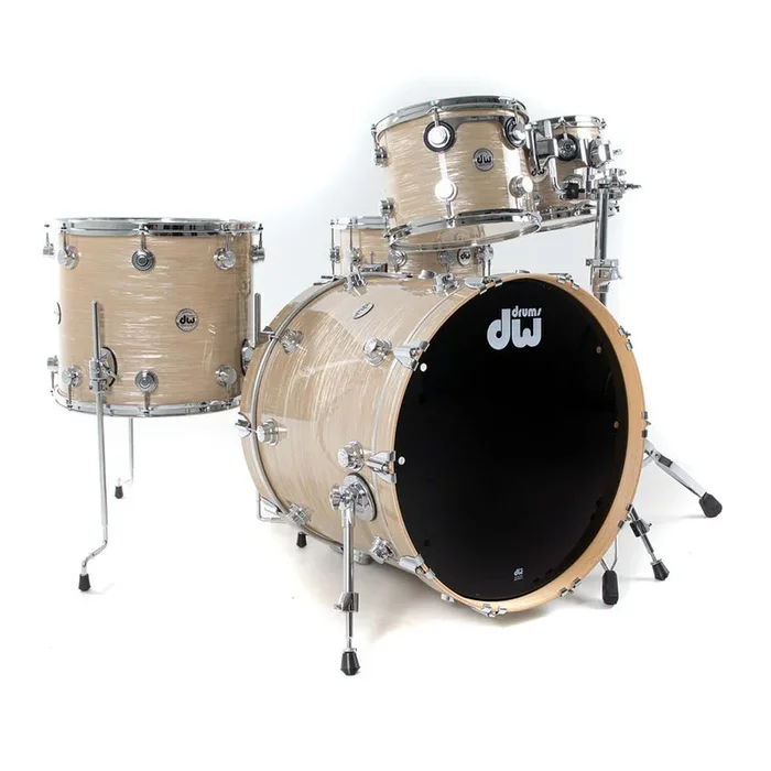 DW Collector’s Series® Pure Maple® 5 Piece Shell Pack – Creme Oyster