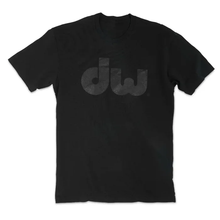 DW DC Foil T-Shirt Black on Black, Small