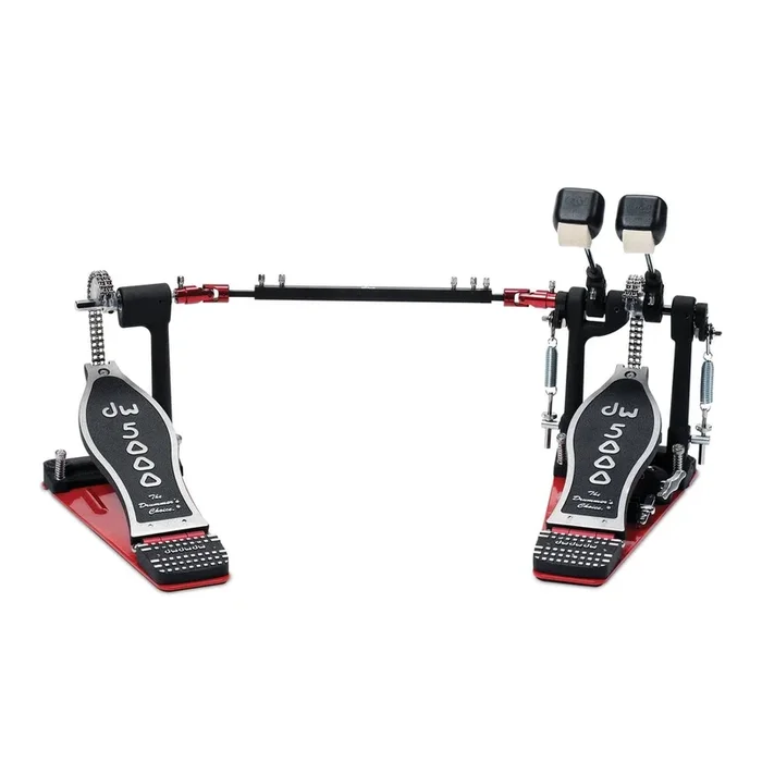 DW DWCP5002TD4 5000 Series Turbo Double Bass Drum Pedal w/ Bag