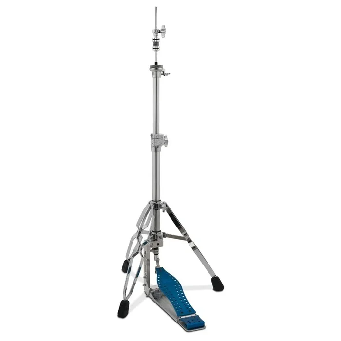 DW DWCPMDDHH3BL Machined Direct Drive 3-Leg Hi Hat Stand Blue