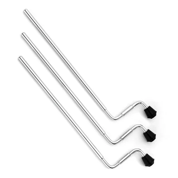 DW DWSMFLT27ALCR Tom Legs, 27, Aluminum, Chrome (3 Pk)