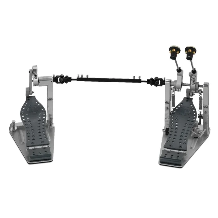 DW MFG Series Machined Direct Drive Double Pedal w/ Bag, Gray Edition