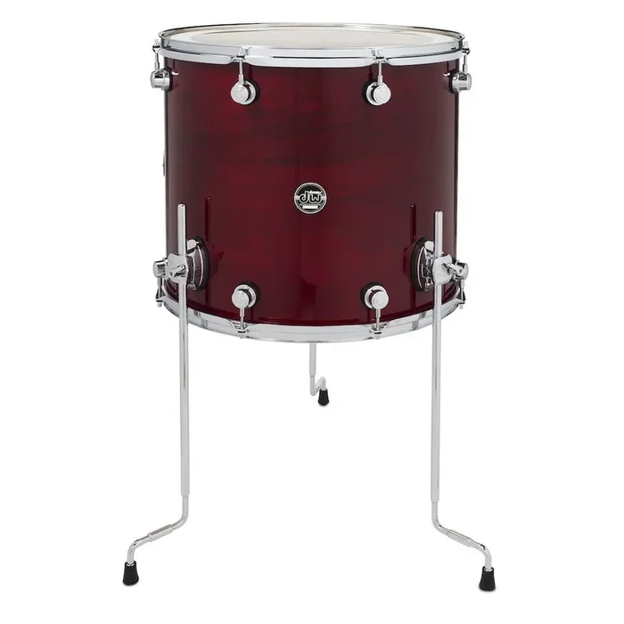 DW Performance Floor Tom 18×16 Cherry Stain