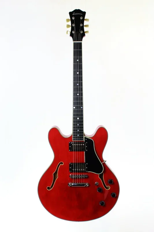 Eastman T386 Thinline Classic Archtop Guitar, with Case