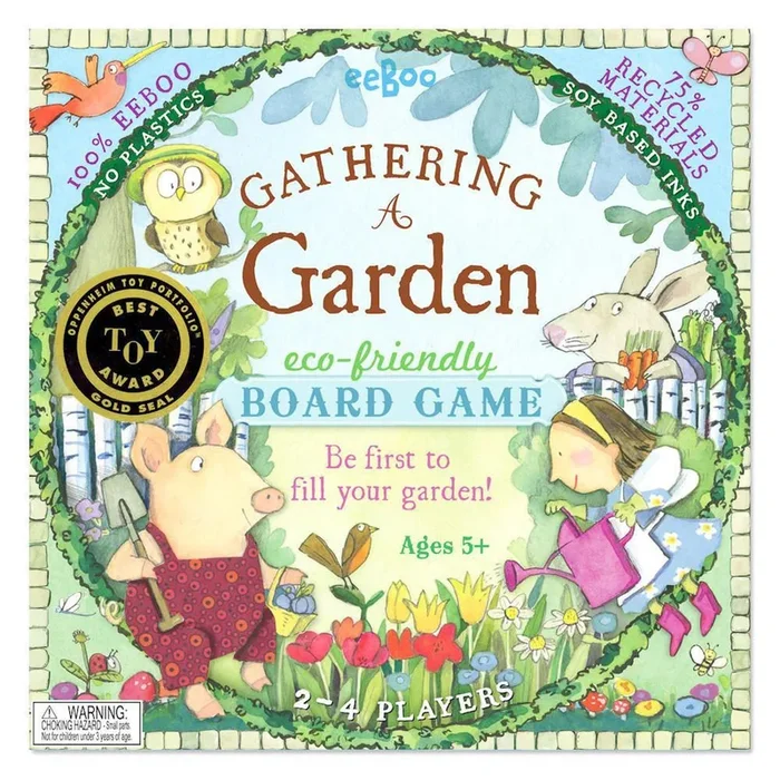 eeBoo gathering a garden board game