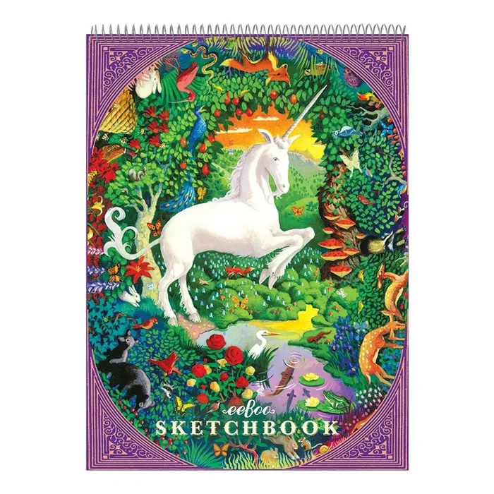 eeBoo sketchbook – unicorn