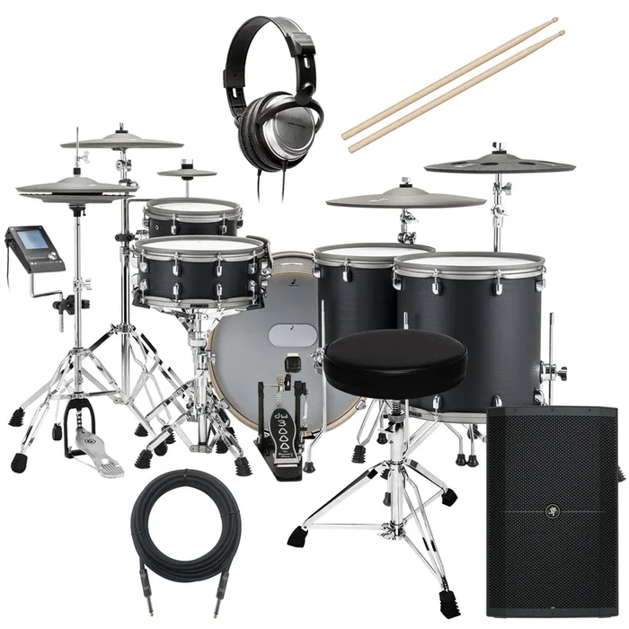EFNOTE 7X Electronic Drum Set COMPLETE DRUM BUNDLE