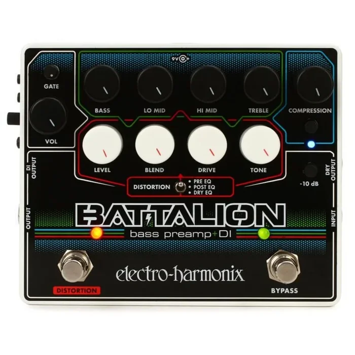 Electro Harmonix BATTALION Bass Preamp and DI