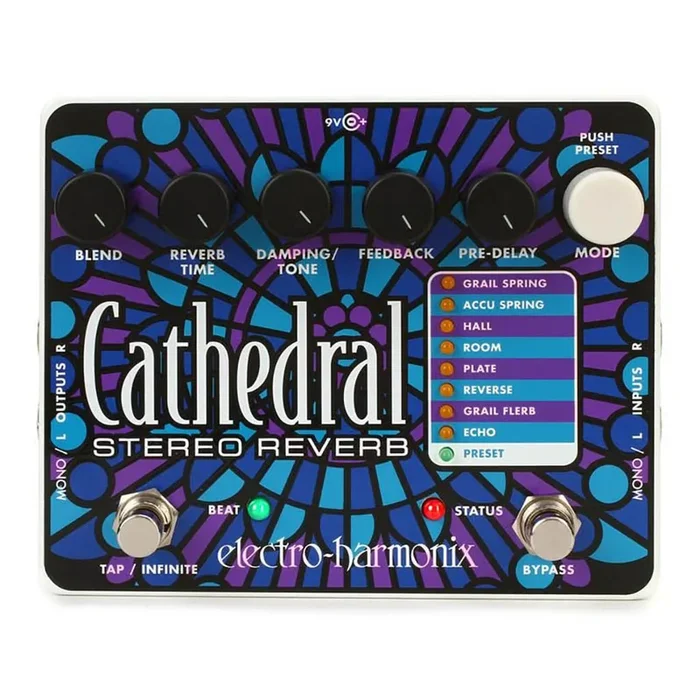 Electro-Harmonix Cathedral Reverb Pedal