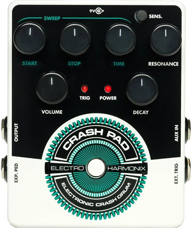 Electro Harmonix Crash Pad Electronic Crash Drum Synthesizer Pedal