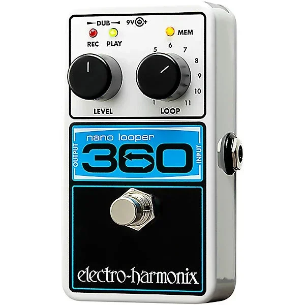 Electro-Harmonix Nano Looper 360 – Compact Looper Pedal – 360L