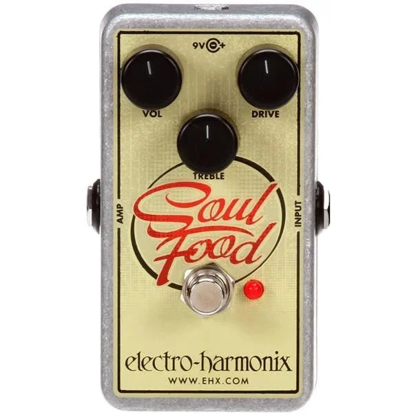 Electro-Harmonix Soul Food Overdrive Guitar Effects Pedal