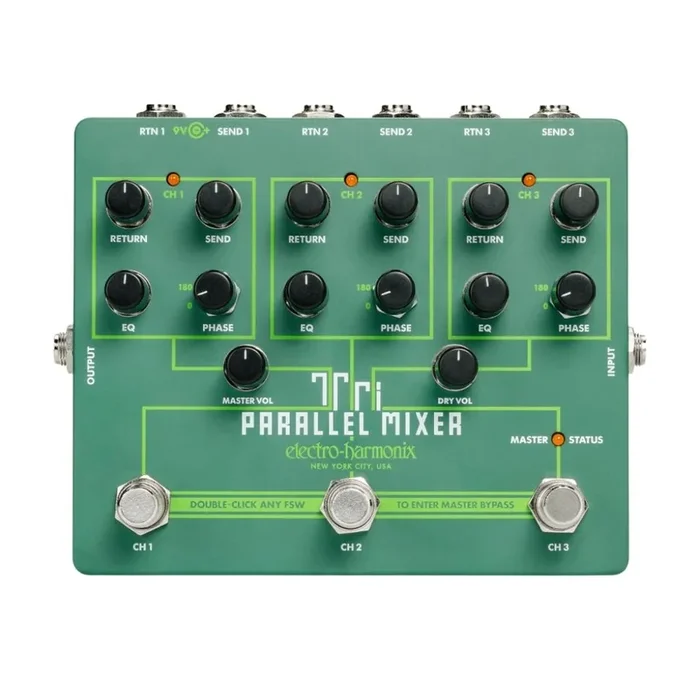 Electro Harmonix Tri Parallel Mixer Effects Loop Mixer/Switcher