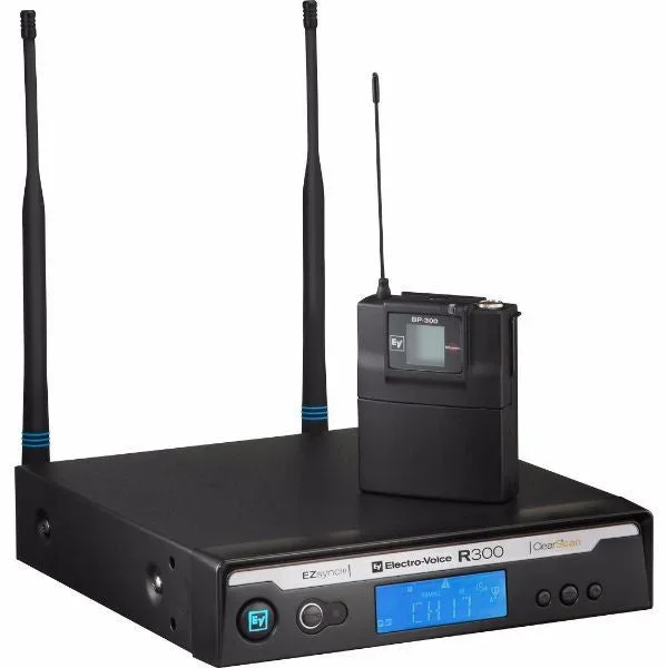 Electro-Voice R300-L Uni-Directional Lapel Wireless Microphone System