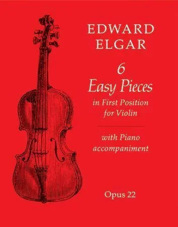 Elgar, 6 Easy Pieces Op. 22 for Violin and Piano (Faber)