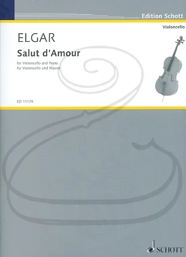 Elgar: Salut d’Amour No.3, Op.12 (cello & piano) Schott